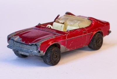 c6E116 Bastlerware Teileträger Matchbox No 54 Ford Capri