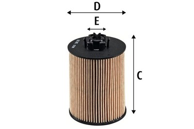 Ölfilter VALEO 586519 Filtereinsatz für OPEL SUZUKI CORSA AGILA ASTRA GTC MERIVA