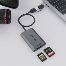 CFexpress Type A SD UHS-II USB3.2 GEN2 Card Reader, Dual Slot CFexpress Type...