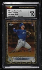 2022 Gilded Collection Gold Etch 69/99 Ivan Castillo CSG 10 Gem Mint Auto b4d