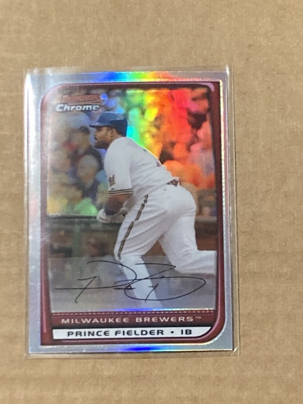 2008 Bowman Chrome - Prince Fielder #43 Refractor