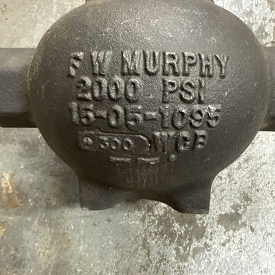 Murphy  Switch Float Chamber FW MURPHY