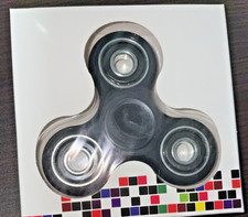 One 1 Hand Spinner Tri Fidget Spinner Focus Toy Kids/Adult Color:Black NEW 