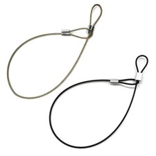 Safety Strap Stainless Steel Tether Lanyard Wrist Hand 30cm For Camera New