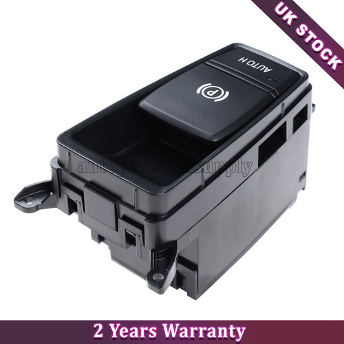 For BMW X5 X6 E70 E71 Handbrake Parking Brake Auto Hold Switch Black 61319148508 - Picture 6 of 7