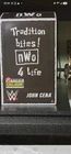 WWE John Cena nWo Ringside Collectibles Exclusive Black Plastic Figure 8+