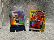 2025 Panini Rookies And Stars Tyler Shough Airborne Silver Prizm + DP Gold Ice