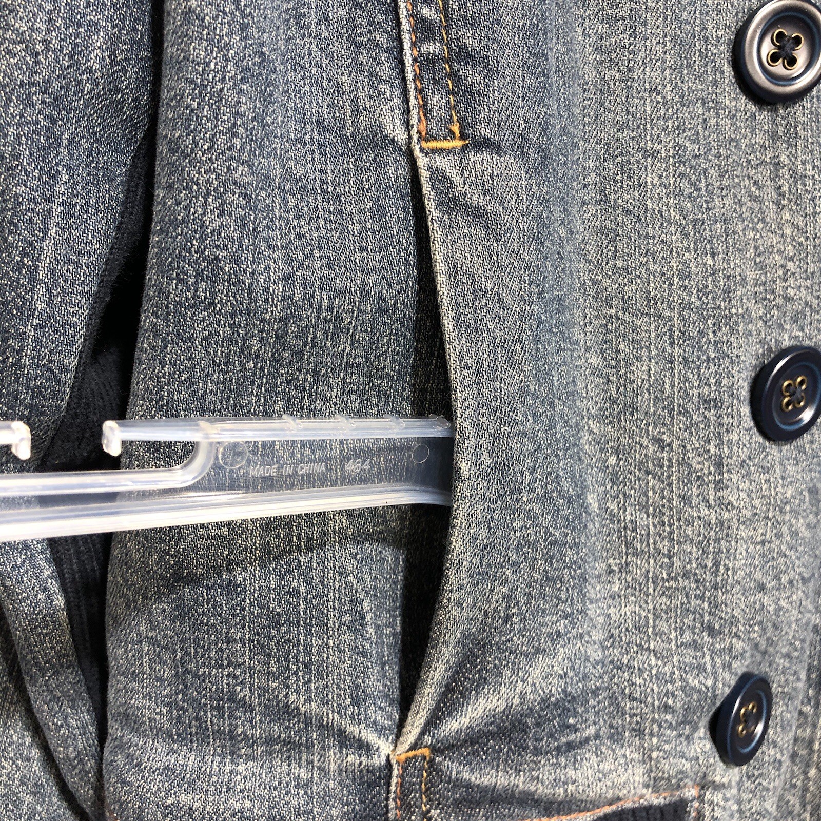 GAP Double Breasted Jean Jacket - image 14