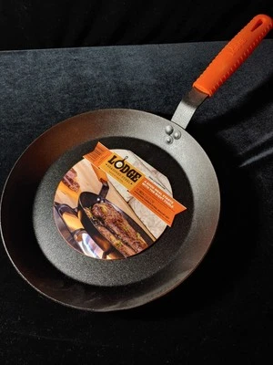 NEW! Lodge CRS12 Seasoned Carbon Steel Skillet 12"