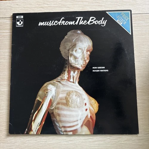 roger waters ron geesin Music From The Body Lp uk press pink floyd Vinyl Record