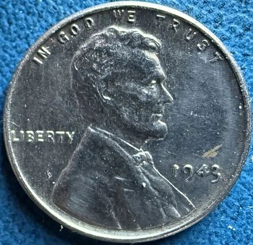1943 P Lincoln Wheat Cent - Good Condition