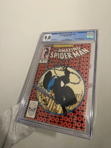 Amazing Spiderman #300 Vintage Marvel Comic CGC 9.0 1st Appearance Venom 🕷️🕸️