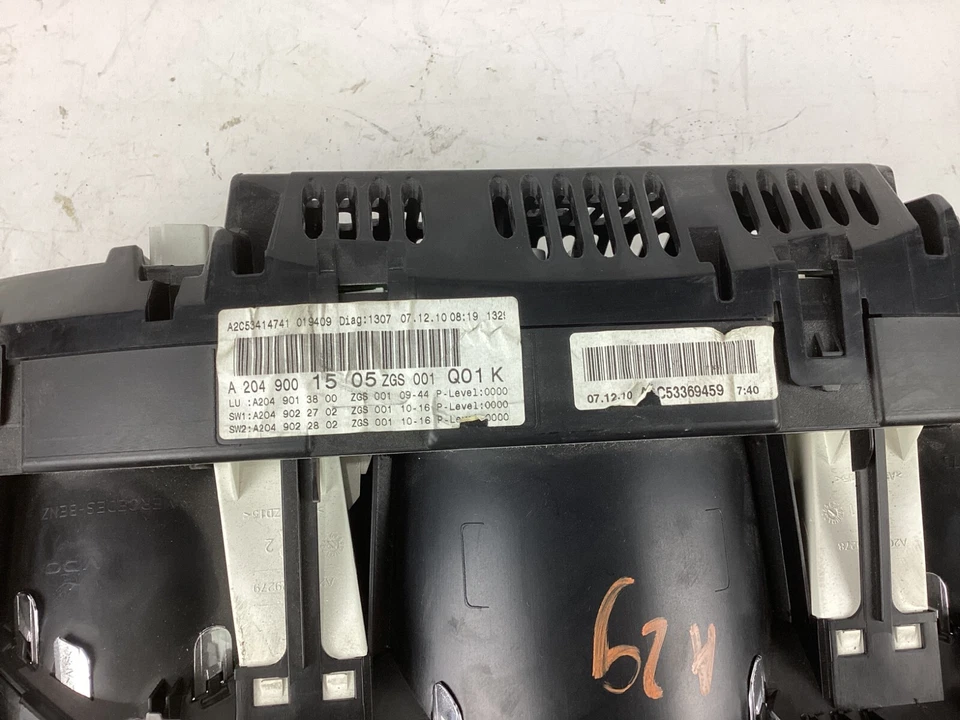 2008-2011 Mercedes-Benz C300 C350 спидометр приборной панели 83K OEM - Изображение 4 из 4