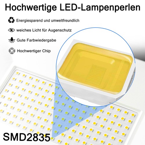 2x 200W LED Fluter Flutlicht Baustrahler IP66 Kaltweiß Scheinwerfer mit Stativ - Bild 5 von 12