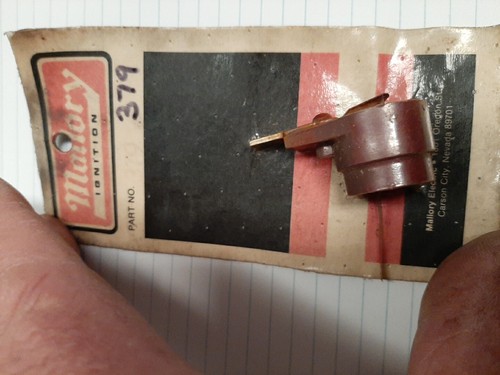 Mallory Rotor #379 New Old Stock. - Picture 2 of 2