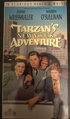 Johnny Weissmuller Maureen O'Sullivan 'Tarzans New York Adventure