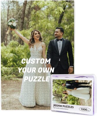1000 Pieces Customized Personalized Photo Jigsaw Puzzle Gifts for Family Wedding