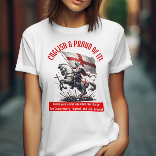 Camiseta Día de San Jorge Orgullosa de la Reforma Inglesa Fiesta Celebración - Imagen 5 de 11