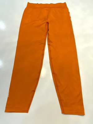 VS Victoria Secret High Waisted Full Length Rust Orange Seamless Legging XL NWT
