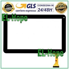 TOUCH SCREEN VETRO PER TABLET MASTER MID101 DIGITIZER 10.1" ORIGINALE NERO