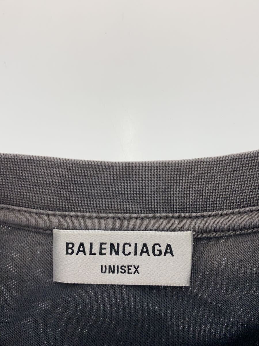 BALENCIAGA T-shirt XXS cotton gray plain 641675 | eBay