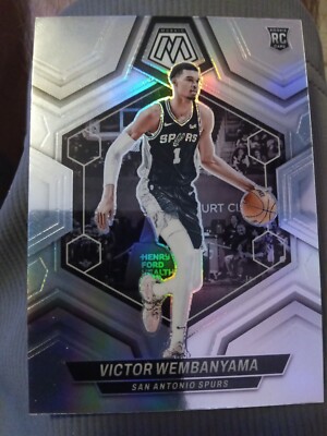 2023-2024 panini prizm victor wembanyama silver rookie #238 | eBay