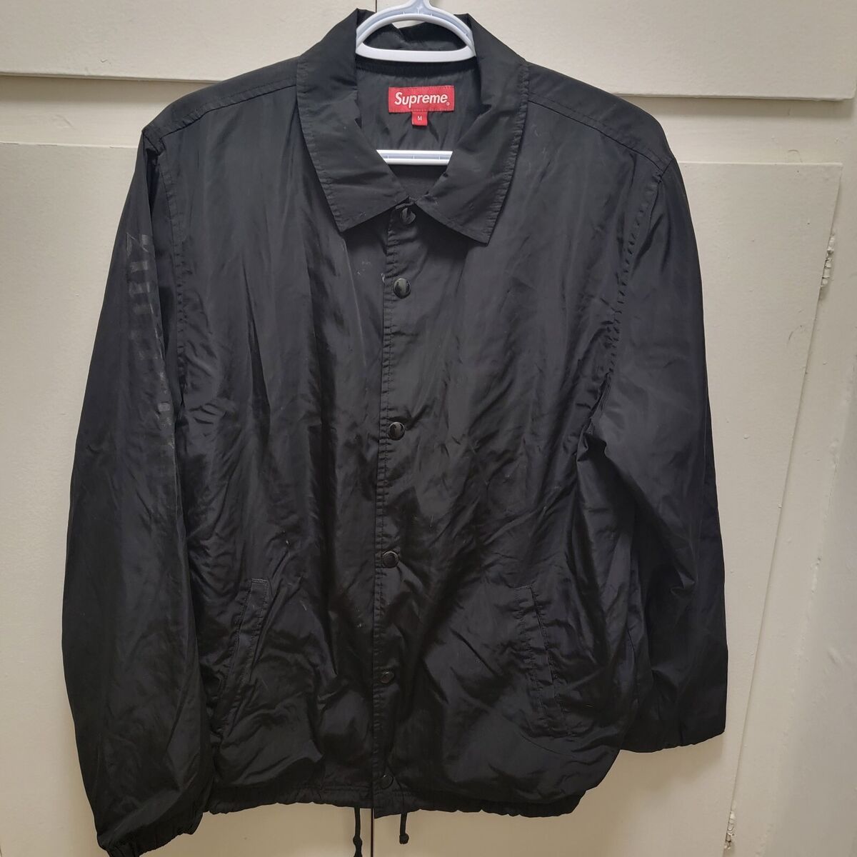 Supreme Slayer Cutter Coaches Jacket Jacket M Polyester Supreme Slayer Cutter Coaches Jacket Jacket M Polyester