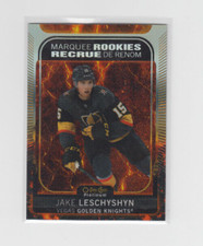 21/22 OPC Platinum Vegas Jake Leschyshyn Hot Magma RC card #267 Ltd #225/499