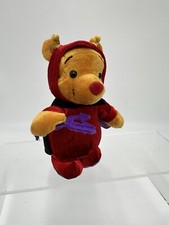 Winnie the Pooh Bear Pooh Devil Beanie Plush Halloween Disney 2000