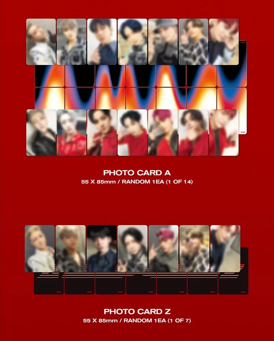 ATEEZ ZERO:FEVER PART.2 Album PLATFORM 3 Ver SET/3 QR+6 Photo Card