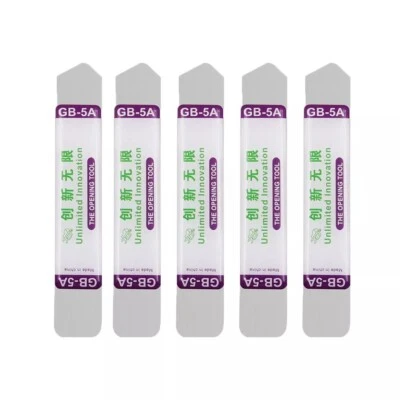 5Pcs Blade Soft Thin Pry Spudger Phone Tablet Screen Battery Opening Tools - Image 1 of 4