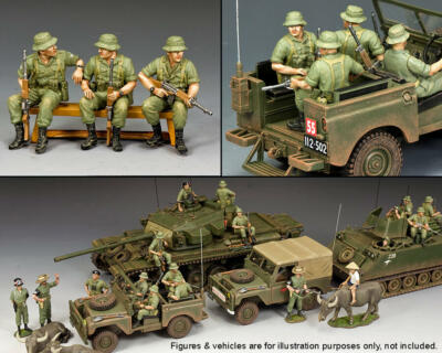 Figurine King & Country VN125 - Guerre Du Vietnam - Plomb Peint (NEUF)