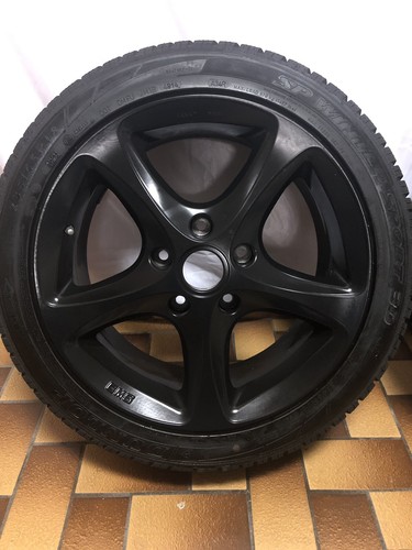 4 x Porsche Alufelge CMS 18“ Schwarz Komplett - Bild 4 von 11