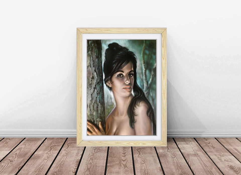 JH Lynch Tina Framed Print Wall Art Picture A1 A2 A3 Size - Image 2 of 4