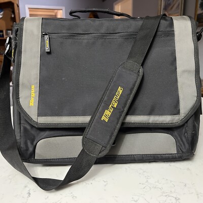 Targus Laptop Bag Messenger Bag Multi-Pockets Padded Carry On Organized Strap
