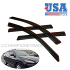 US IN-CHANNEL Window Visors Sun Vent Rain Guard For 2014 2015-2021 Jeep Cherokee