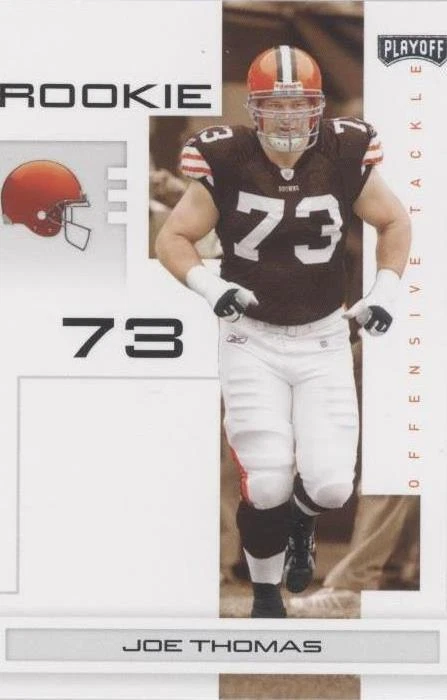 Playoffs NFL Playoffs 2007 Joe Thomas #117