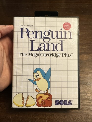 Penguin Land (Sega Master System, 1988) Tested - Authentic