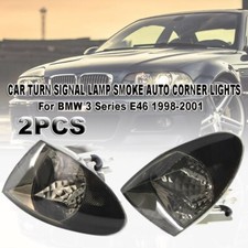 2x Turn Signal Lamp Corner Light Clear Lens For Bmw E46 3 Series Sedan 1999-2001 2x Turn Signal Lamp Corner Light Clear Lens For Bmw E46 3 Series Sedan 1999-2001