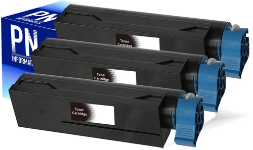 3 TONER COMPATIBILi PER OKI ES4132, 4192, 5112, 5162 OKI 45807116 DA 12.000 PAG.