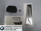 BMW Genuine M Performance Stainless Steel Pedal Cover Set 35002232278