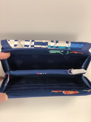 Vera Bradley Ultimate Wristlet Santiago Woven Wallet - NWT