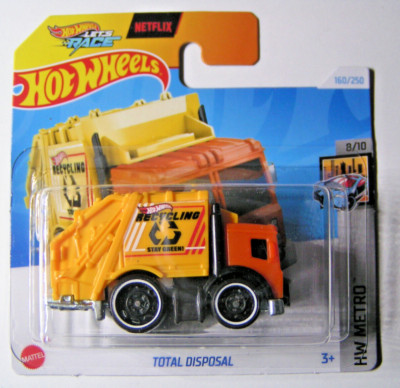 Hot Wheels Let's Race - Total Disposal - Netflix - HW Metro 2024 - HTD84
