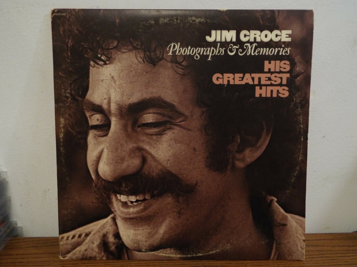 JIM CROCE PHOTOGRAPHS & MEMORIES HIS GREATEST HITS LP VINYL ALBUM