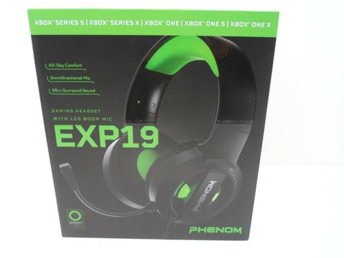 Gaming Headset with LED Boom Mic 
