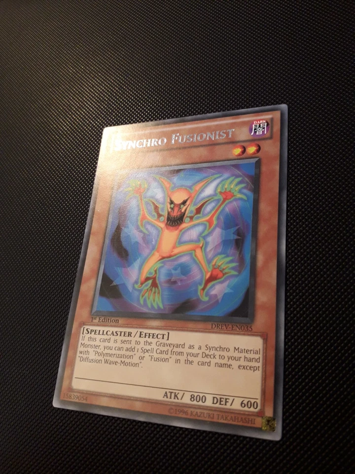 Yu-Gi-Oh! Synchro Fusionist, DREV-EN035, Rare, 1. Edition, Englisch, Near Mint - Bild 2 von 4