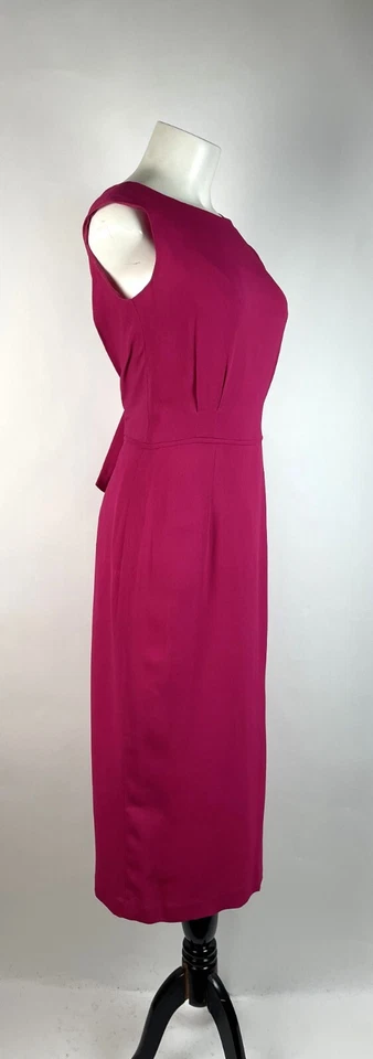 Vestido de cóctel vintage años 60 LANZ Originals rosa con lazo 6 Foto 4 de 4