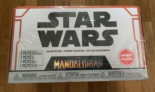 Funko Star Wars The Mandalorian Collector Box GAMESTOP EXCLUSIVE Bobble Head Pin - Picture 2 of 3