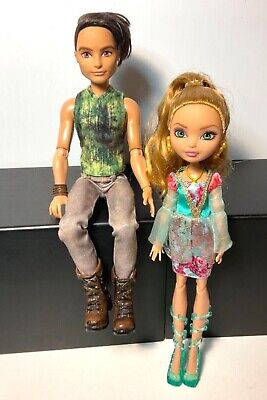 Ever After High Ashlynn Ella and Hunter Huntsman Fashion Doll, 2-Pack