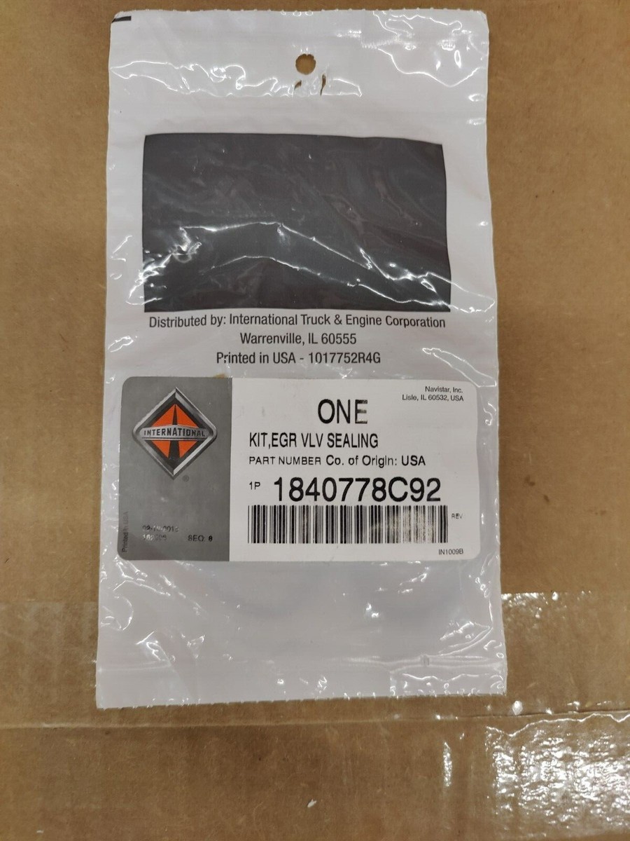 SC 1840778C92 - SEAL KIT, EGR VALVE, FORD NO. 3C3Z 9P455 AB | eBay